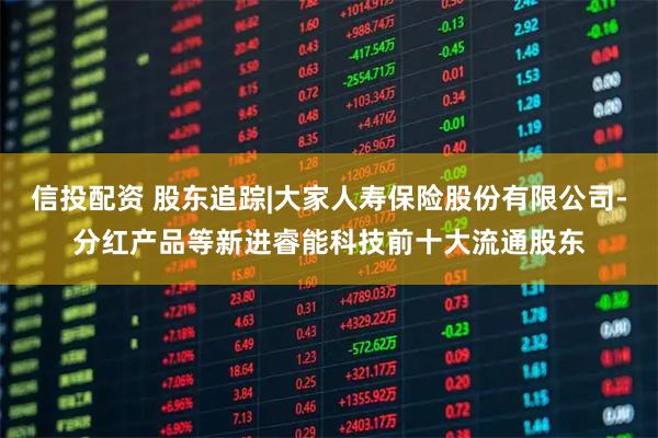 信投配资 股东追踪|大家人寿保险股份有限公司-分红产品等新进睿能科技前十大流通股东