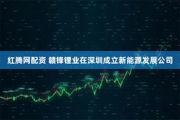 红腾网配资 赣锋锂业在深圳成立新能源发展公司